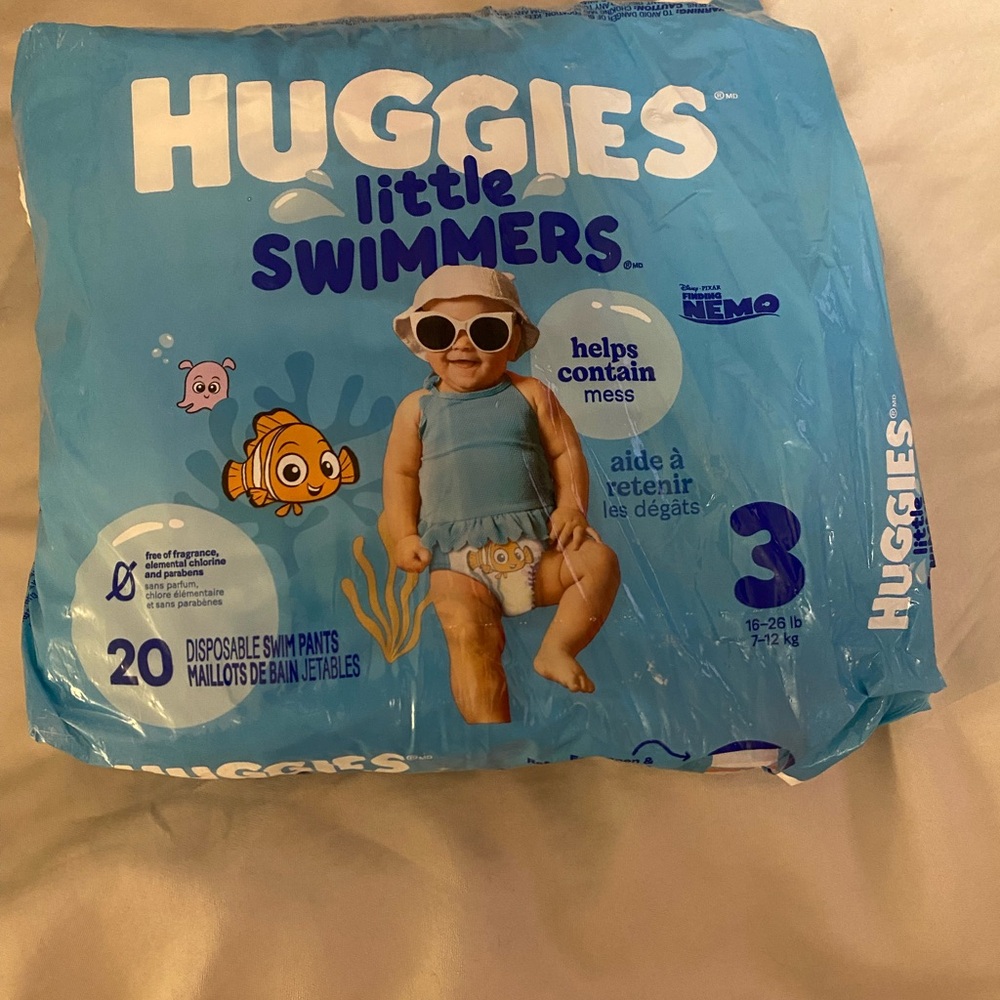 Huggies Little Swimmers Size 3 - Blue Swim Pants Pack